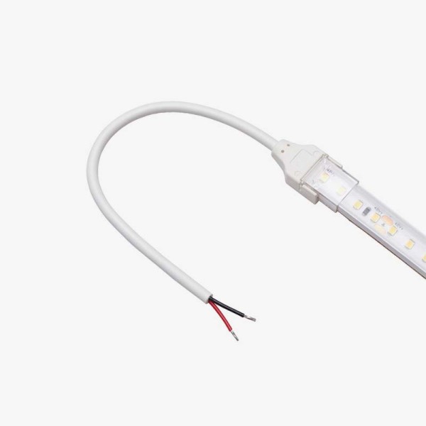 Vodootporni jednostrani konektor sa žicom za SMD LED trake 10 mm Vodootporni jednostrani konektor sa žicom za SMD LED trake 10 mm
