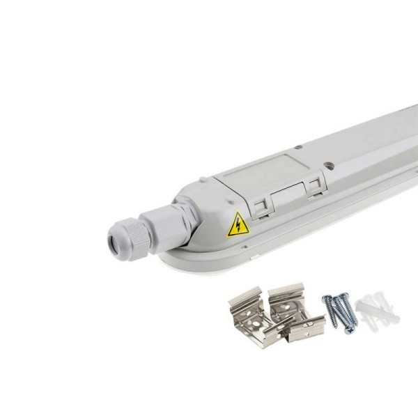 Vodotijesna LED svjetiljka 150 cm 55W 5500 lm IP65 Poveziva