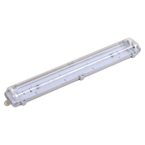 Vodotijesno kučište dvostruko za LED T8 cijevi T8 120 cm IP65