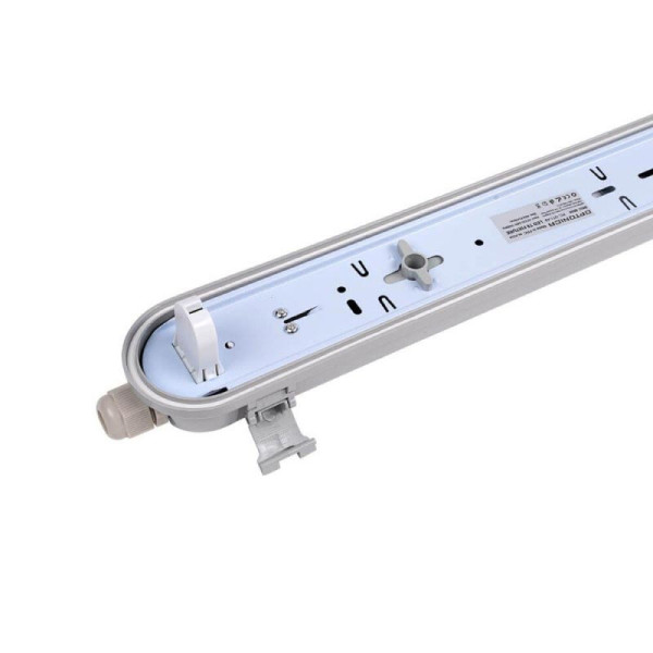 Vodotijesno kučište jednostruko za LED cijev T8 120 cm IP65 LED cijevi - iDEAL LED | Led žarulje - LED rasvjeta iDEAL LED | Led žarulje - LED rasvjeta