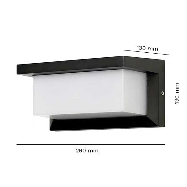 VRTNA FASADNA SVIJETILJKA NEELY E27 IP54 LED zidna rasvjeta 9119 - iDEAL LED | Led žarulje - LED rasvjeta iDEAL LED | Led žarulje - LED rasvjeta VRTNA FASADNA SVIJETILJKA NEELY E27 IP54