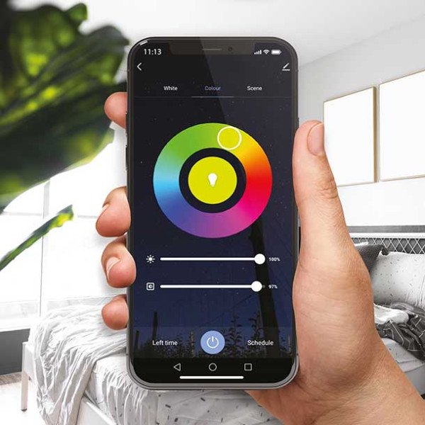 Wi-Fi GU10 5W Smart Tuya RGB+CCT+DIM LED žarulja LED žarulje 005386 - iDEAL LED | Led žarulje - LED rasvjeta iDEAL LED | Led žarulje - LED rasvjeta Wi-Fi GU10 5W Smart Tuya RGB+CCT+DIM LED žarulja
