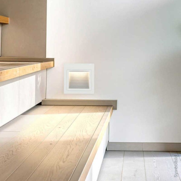 Zidna ugradbena LED svjetiljka Četvrtasta 3W 4200K IP65