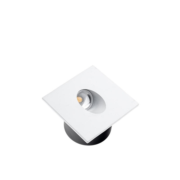 Zidna ugradbena LED svjetiljka četvrtasta 3W 90LM 220-240V IP20
