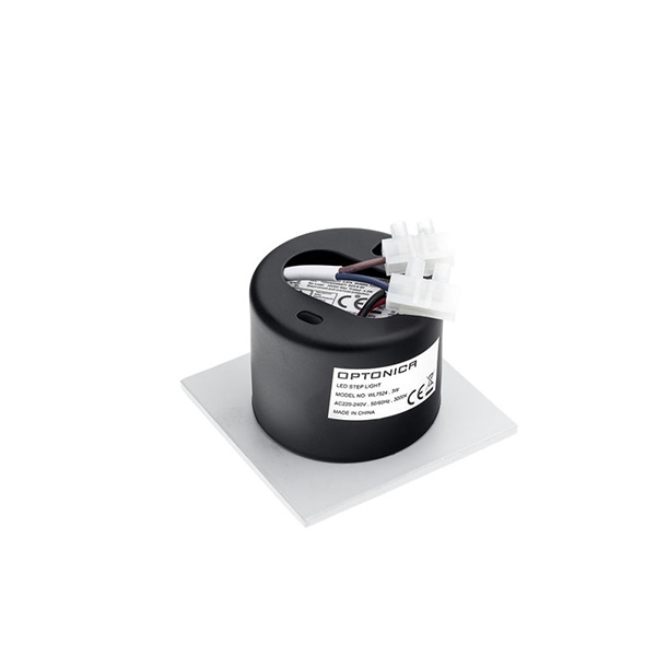 Zidna ugradbena LED svjetiljka četvrtasta 3W 90LM 220-240V IP20