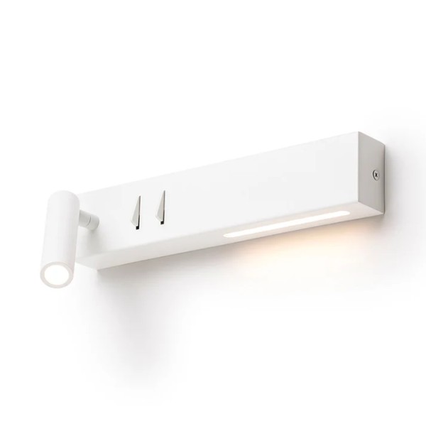 Zidni bijeli usmjereni LED reflektor Odeon dvostruko osvjetljenje 8+3W 3000K LED unutarnja rasvjeta R14523 - iDEAL LED | Led žarulje - LED rasvjeta iDEAL LED | Led žarulje - LED rasvjeta Zidni bijeli usmjereni LED reflektor Odeon dvostruko osvjetljenje 8+3W 3000K