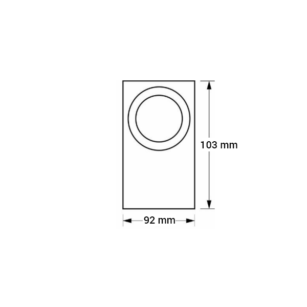 Zidni LED reflektor Colm 230V GU10