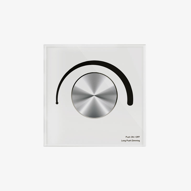 Zidni rotirajući ZigBee dimmer za jednobojne LED trake 100-240V AC