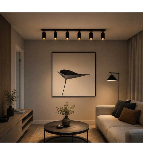 Zidni/Stropni LED reflektor Filo 6xGU10