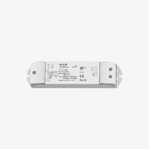 Zonski kontroler za jednobojnu LED traku s funkcijom PUSH-DIM 12-48V DC